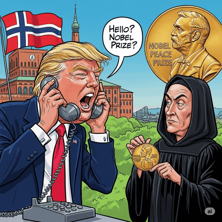 Trump Incar Nobel Perdamaian