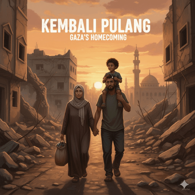 Warga Gaza Kembali